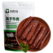华凌牛业 风干牛肉干 原味 200g/袋*3件