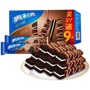 京东极速版：Oreo 奥利奥 巧克棒威化饼干 27条+9条 巧克力味 460.8g