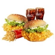 聚划算百亿补贴：McDonalds 麦当劳 经典麦辣汉堡双人餐 电子券