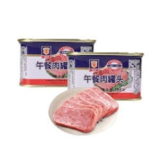 MALING 梅林 午餐肉罐头198g*2罐方便速食螺蛳粉火锅泡面搭档即食