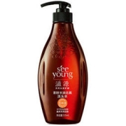 seeyoung 滋源 无硅油 茶籽水润 去屑洗头水 535ml