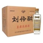 刘伶醉 酒金标 直隶高粱酒 浓香型白酒 52度500ml*6瓶整箱装 固态发酵粮食酒