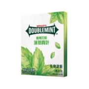 DOUBLEMINT 绿箭 看得见的薄荷真叶 口香糖 薄荷味 32g