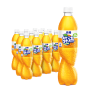 PLUS会员：Fanta 芬达 无糖零卡 橙味汽水 碳酸饮料 500ml*12瓶*拍3件