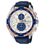 PLUS会员：CASIO 卡西欧 EDIFICE系列 男士石英表 EFR-539L-7C 稀缺海洋之心款