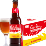 88VIP！TAISHAN 泰山啤酒 可乐风味原浆啤酒  300ml*24瓶