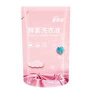 京喜APP：爱恩倍 婴儿酵素洗衣液 多效去渍儿童洗衣液 500ml*2袋
