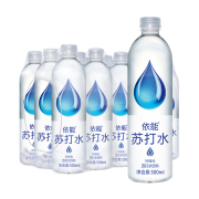 PLUS会员：yineng 依能 锌强化苏打水 500ml*12瓶*拍2件