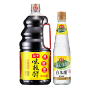PLUS会员、京东极速版：海天 味极鲜1.9L+白米醋450ml