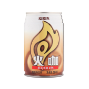 plus会员：麒麟火咖 意式倍醇拿铁咖啡 即饮咖啡味饮料 280ml*24罐 整箱装*3件