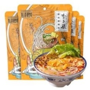 李子柒 随心包螺蛳粉 广西柳州特产 方便速食鲜辣酸爽烫米粉米线袋装 240g*4袋 方便食品