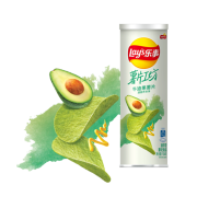 Lay's 乐事 薯片工坊 牛油果薯片 清甜芥末味 104g*3