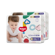 PLUS会员：HUGGIES 好奇 金装系列 宝宝成长裤 XXL74片*3