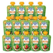 21日10点：Heinz 亨氏 婴儿果汁泥 120g *14袋（口味随机不指定）
