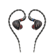 FiiO 飞傲 FH5s Pro 双动圈有线入耳式耳机 黑色 3.5mm