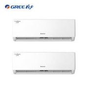 GREE 格力 云佳系列 KFR-35GW/NhGc1B 1.5匹 壁挂式空调 2台装