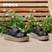 Crocs 卡骆驰 Brooklyn 女士厚底舒适凉鞋 206453