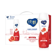 蒙牛 纯甄 高端轻酪乳风味酸奶 红西柚口味 230g×10 礼盒装（新老包装随机发货）