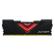 JUHOR 玖合 DDR4 2666MHz 台式机内存 马甲条 黑色 32GB 16GBx2