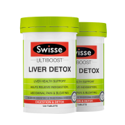 PLUS会员：Swisse 斯维诗 奶蓟草片 120片*2瓶