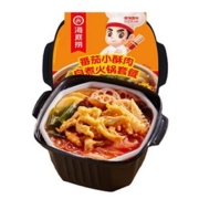 PLUS会员：海底捞 番茄小酥肉自热火锅 345g *4件