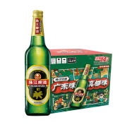 珠江啤酒（PEARL RIVER）12度 经典老珠江啤酒 600ml*12瓶*2件