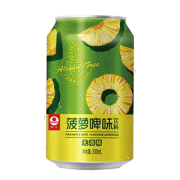 珠江 0酒精 菠萝啤饮料 330mL*24听