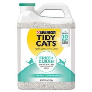 TidyCats 泰迪 TIDY CATS 美国进口膨润土猫沙 无香除臭-20磅9.07kg
