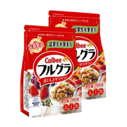 日本热销款 卡乐比 经典原味水果麦片 700g*2袋