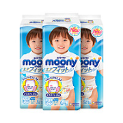 moony 拉拉裤 XL38片*3包