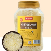甘汁园 多晶体小粒黄冰糖 1000g