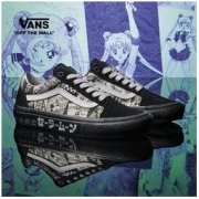 VANS 范斯 美少女战士联名 Old Skool 休闲鞋 VN0005W0BKA