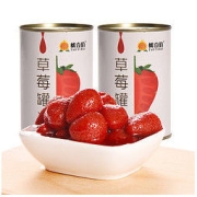 糖水草莓罐头 425g*1罐