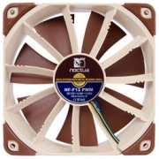noctua 猫头鹰 NF-F12 PWM 机箱散热风扇 120mm 无光