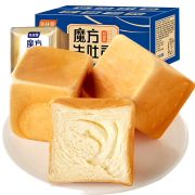 PLUS会员：比比赞  魔方生吐司 400g/箱×7件