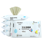 kidclean 憨贝洁 湿厕纸 40抽*5包*2件