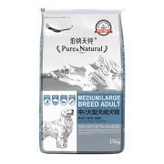 PLUS会员：Pure&Natural 伯纳天纯 营养倍护系列 中大型犬成犬狗粮 15kg