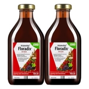 德国原装 莎露斯 Salus floradix红铁元 500ml*2瓶 儿童孕妇女补铁补气血