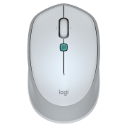 限地区：logitech 罗技 VOICE M380 2.4G无线鼠标 太空银