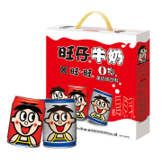 PLUS会员：旺旺 旺仔牛奶 送礼佳品 6原味+6原味O泡  245ml*12