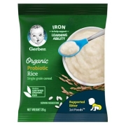 Gerber 嘉宝  有机超级食物 高铁米粉原味 20g