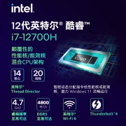机械革命旷世 17.3英寸165Hz 2.5K电竞游戏笔记本电脑(12代英特尔酷睿i7-12700H 16G DDR5 512G RTX3060)