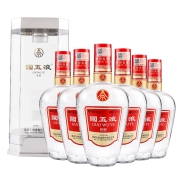 PLUS会员：五粮液 国五液 陈酿 52%vol 浓香型白酒 500ml*6瓶 整箱装