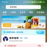 牛蛙腿：支付宝 搜瑞幸咖啡 领17-16西瓜拿铁券