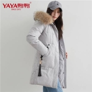 YAYA 鸭鸭羽绒服 女士连帽羽绒服 2844