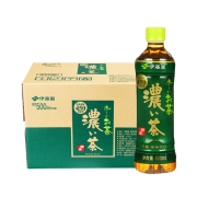 伊藤园（ITO EN）茶饮料浓味绿茶500ml*15瓶无糖提神解渴饮品