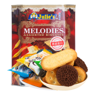Julie's 茱蒂丝 混合口味 美旋律什锦饼干礼盒 658.8g+欧贝拉 焦糖饼干300g+凑单品