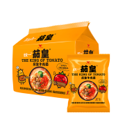 极速版：统一 茄皇 番茄牛肉面 袋面 128克 5袋 *2件