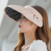 罗樱 黑胶女士遮阳帽