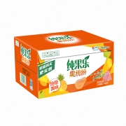 果缤纷 热带美味 果汁 饮料整箱装 1L*12瓶（新老包装随机发货）百事可乐出品